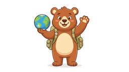 Ardin the bear ā Yonduur mascot